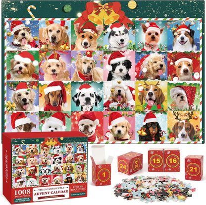 1000+Piece Advent Countdown to Christmas  Puzzle