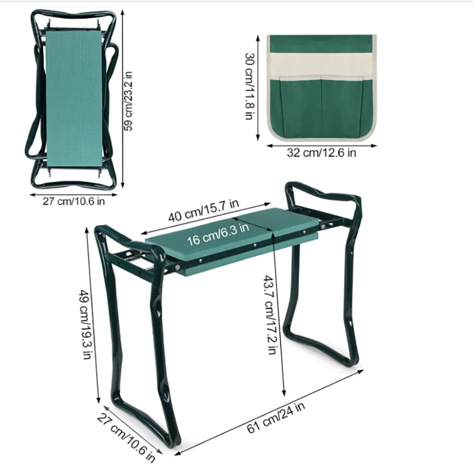 Garden Kneeler Plus 2024+Free Tool Pouch