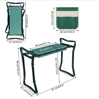 Garden Kneeler Plus 2024+Free Tool Pouch