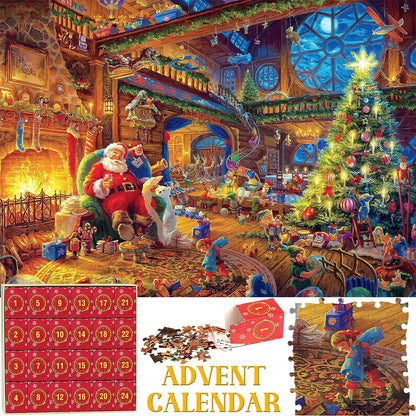 1000+Piece Advent Countdown to Christmas  Puzzle